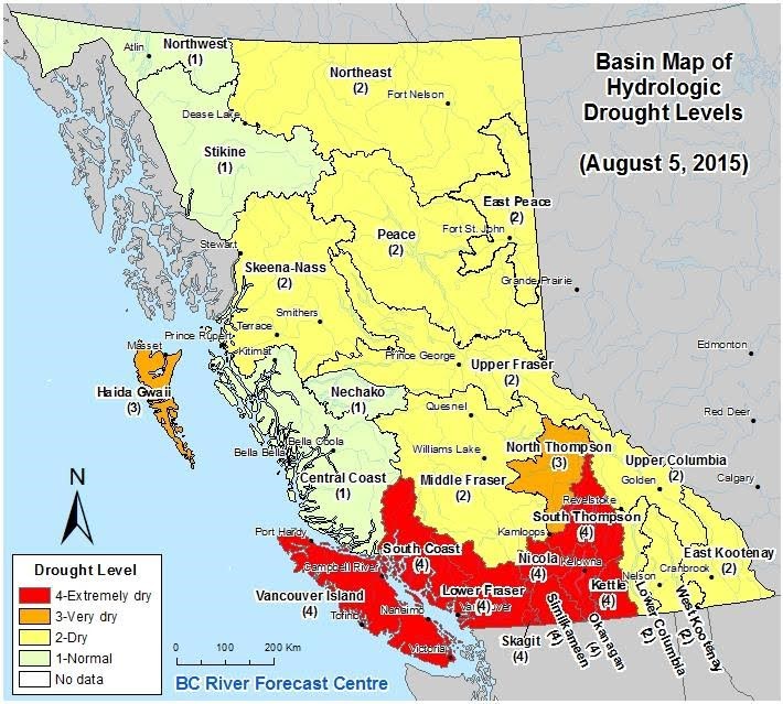 Image : BC River Forecast Centre