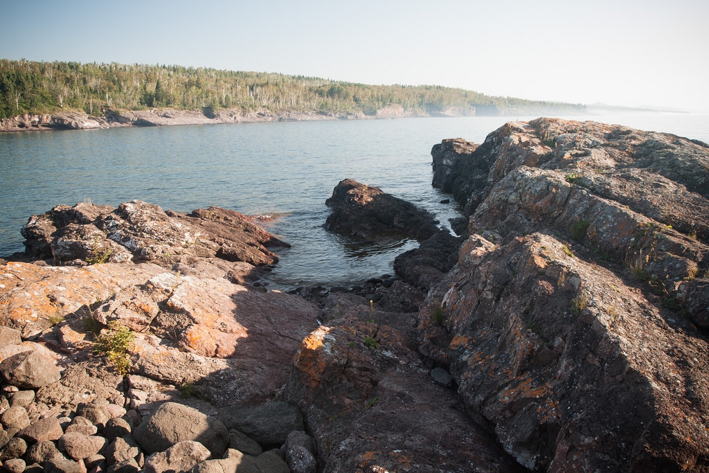The north shore of Lake Superior. Credit: Justin Meissen.