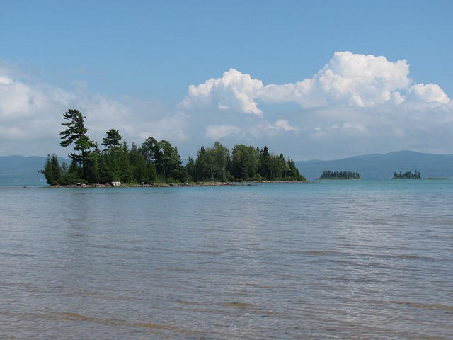 Lake Superior as seen from Batchawana Bay, Ontario. Credit: Scudder Mackey