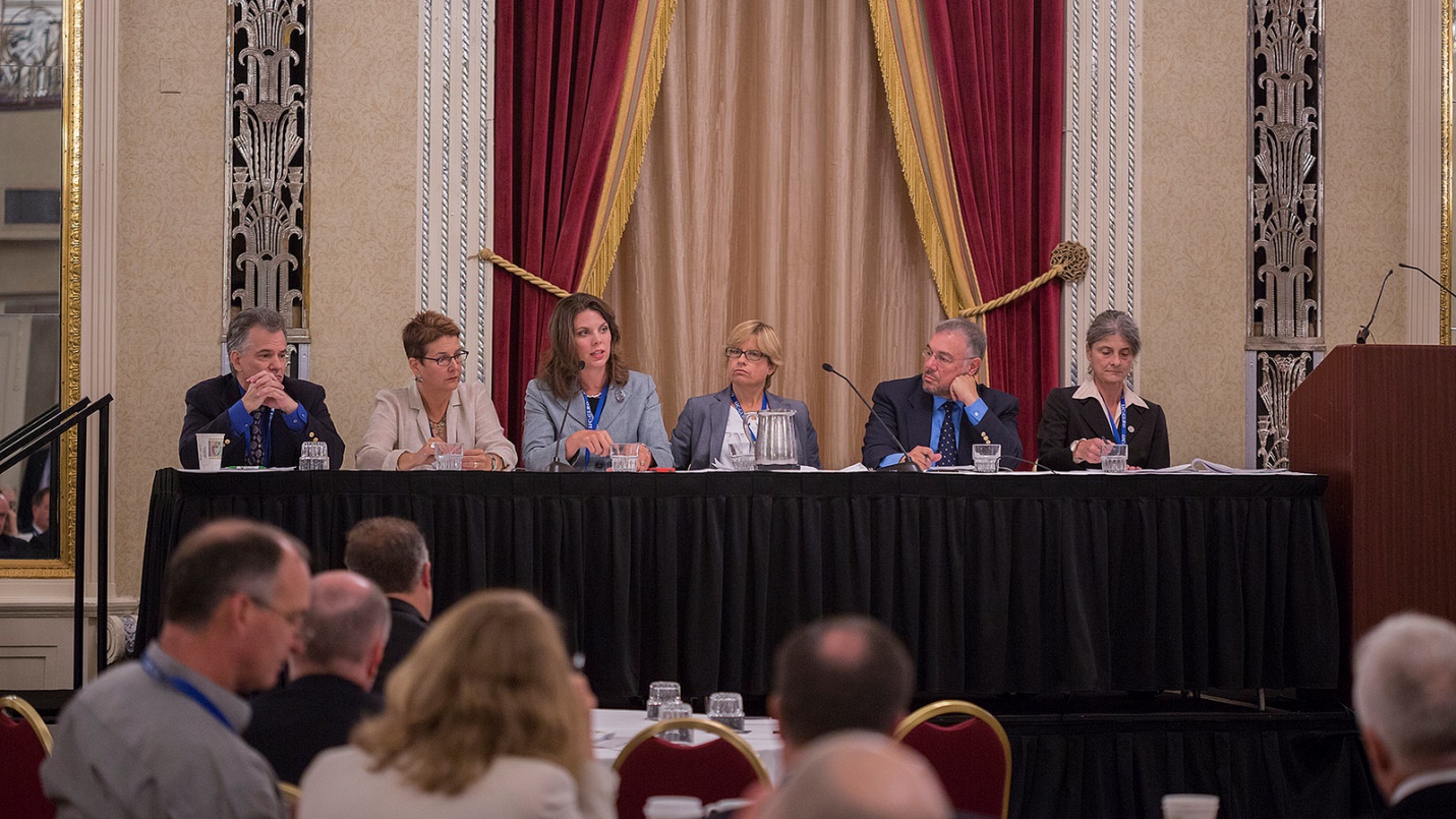Panelists at an earlier discussion on LEEP at the 2013 Triennial Meeting/Great Lakes Public Forum in Milwaukee.