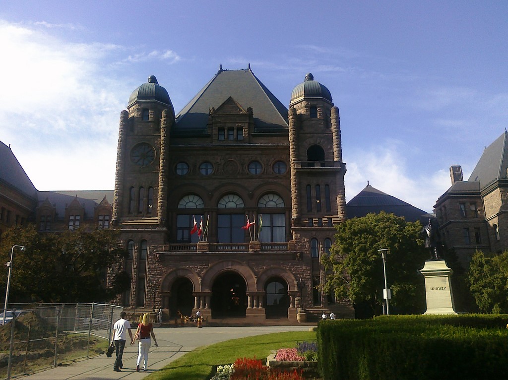  The Ontario Legislative Assembly. Credit: Chris Lawrence