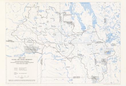 IJC Area Map Souris-Red Rivers Reference - 1980-01-01