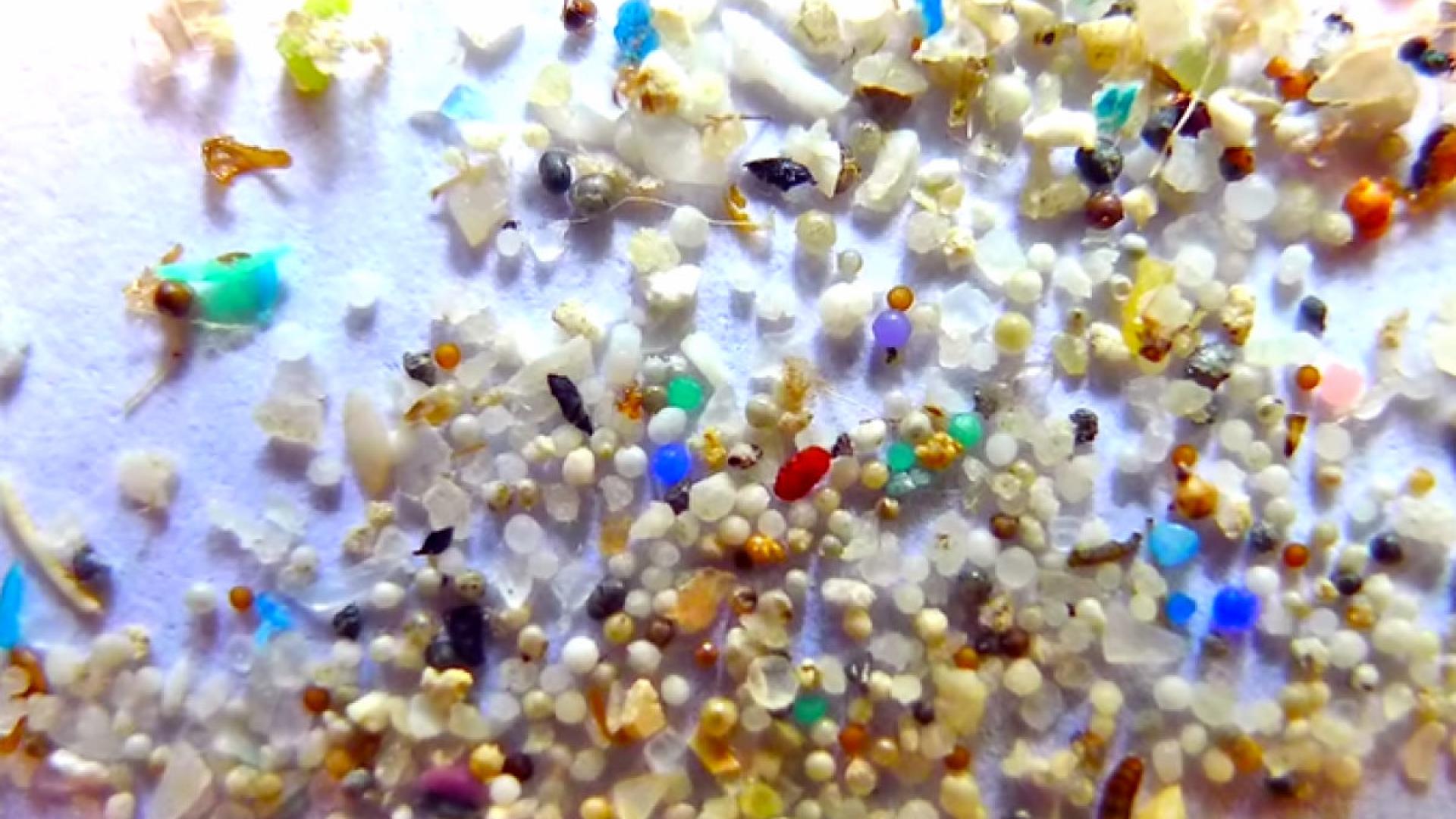Water Matters - A detailed shot of plastic microbeads