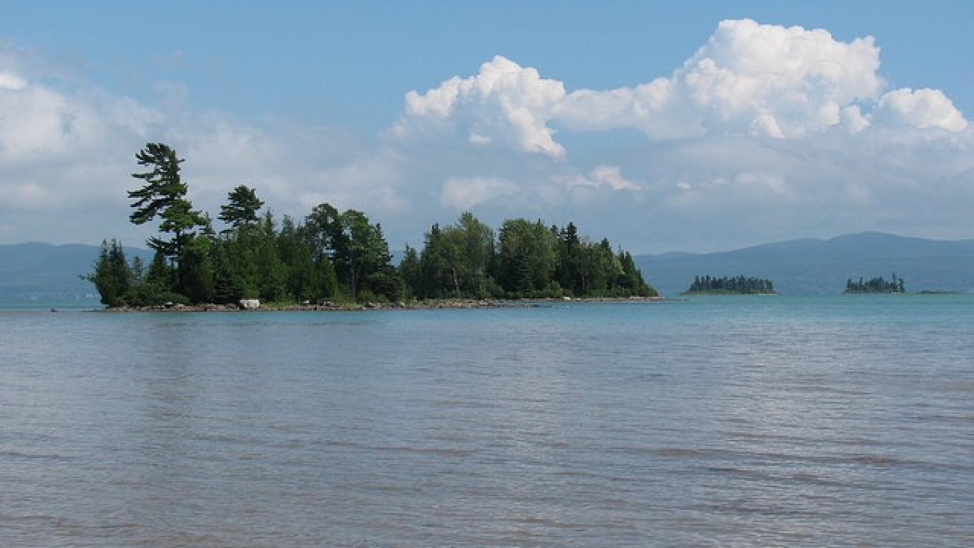 Lake Superior as seen from Batchawana Bay.