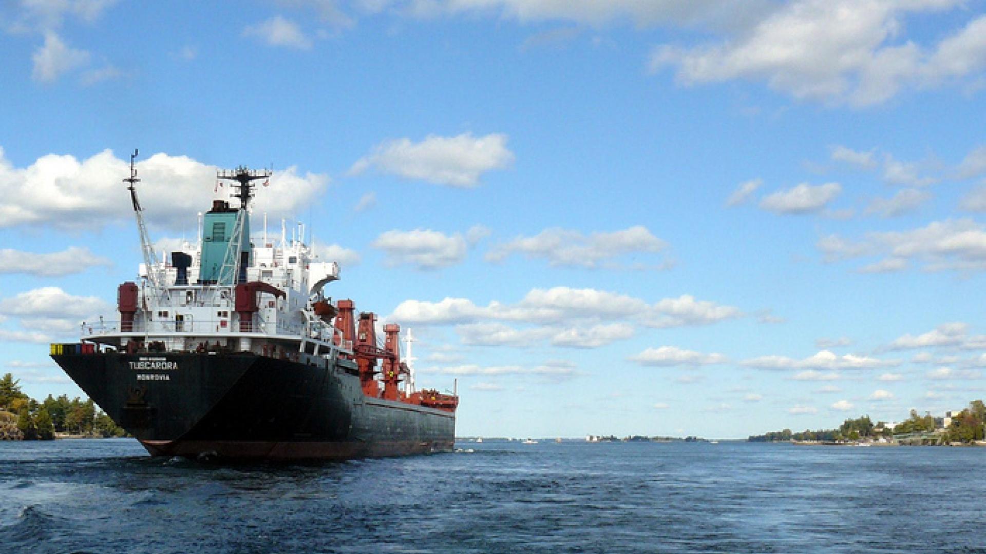 Ship St Lawrence Seaway