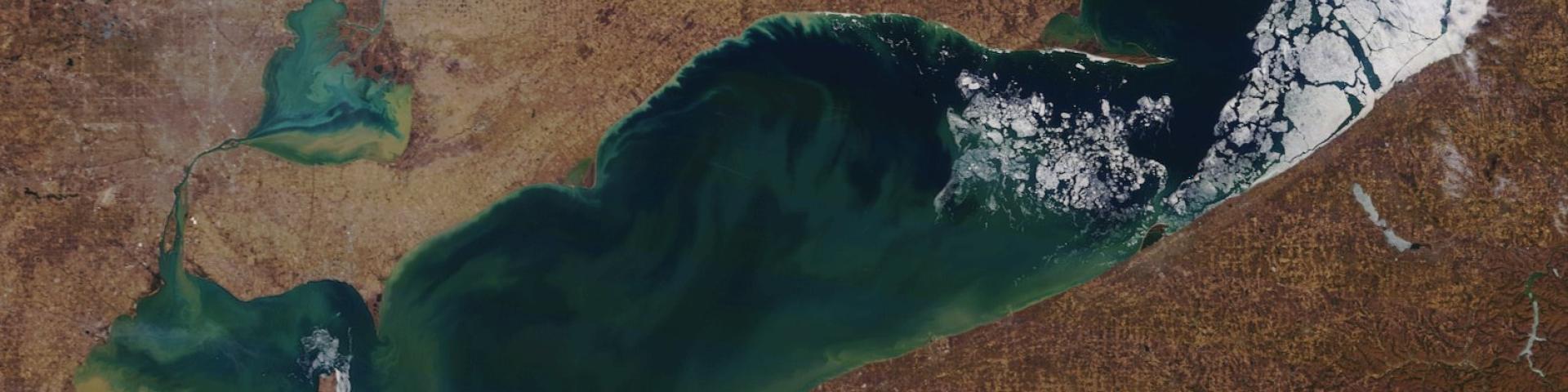 Lake Erie Ice Cover March 27, 2019