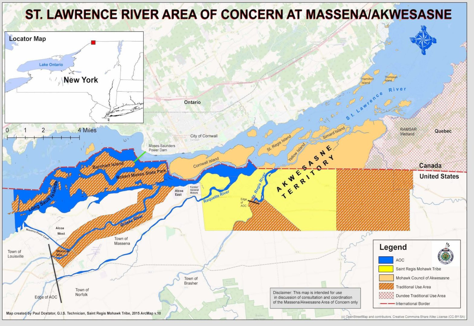 US St. Lawrence River Area of Concern